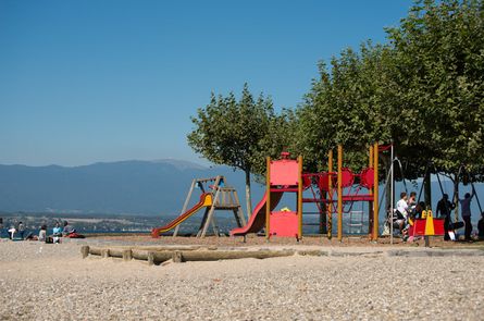 Plage d'Hermance - Photo © Geneva Tourism