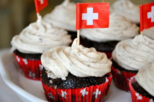 swiss cupcakes
