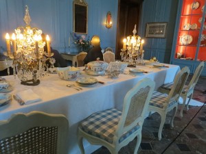 The Baron's dining room - photo © genevafamilydiaries.net