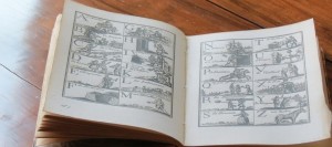 An authentic 18th century spelling-book for children - photo © genevafamilydiaries.net