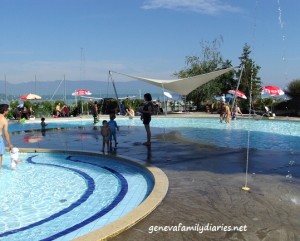 Kids pool at Genève-Plage © genevafamilydiaries.net