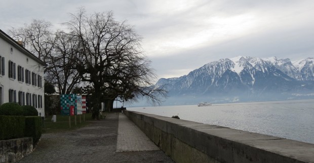 Lake & mountain views from the Musée Suisse du Jeu, La Tour-de-Peilz © genevafamilydiaries.net