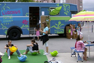 Plenty of outdoor fun to be had with the Ludobus © Ville de Genève