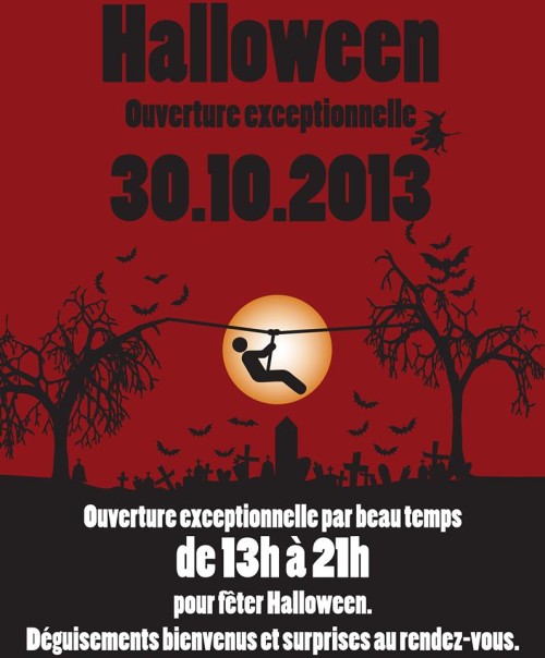 Halloween night © Parc Aventure des Evaux