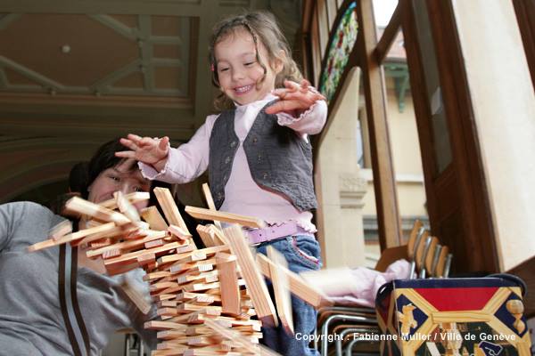 6e édition d’une Journée de jeux en famille - Plainpalais, Geneva © Fabienne Muller/Ville de Genève