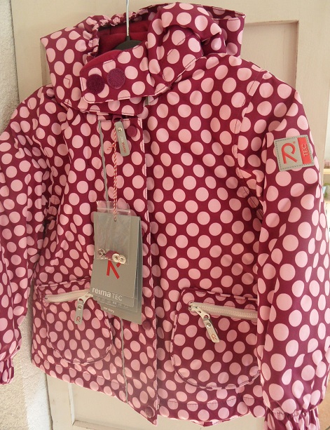 Reima Minnie R-tec jacket - Photo © genevafamilydiaries.net