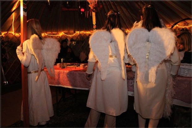 Angels at the Château de Coppet - Photo © Yves Perradin