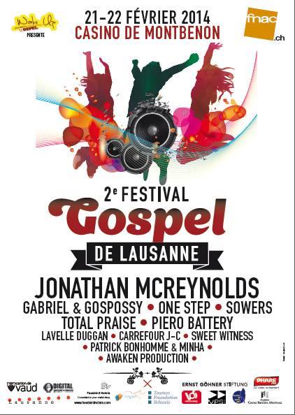  © 2014 Festival Gospel de Lausanne