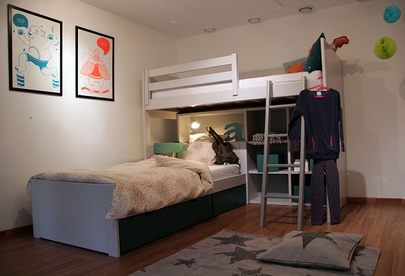 There's a space for growing boys © 2014 Petit-toi store in Lausanne.