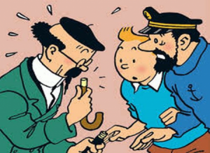 "L'affaire Tournesol"  © Hergé 