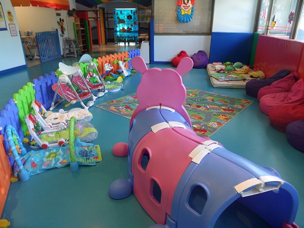 The baby play area in the Gogi Kids Club. Photo © genevafamilydiaries.net