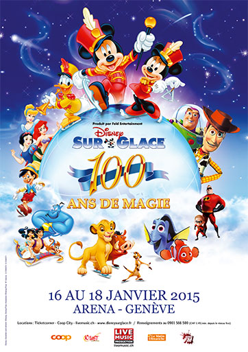 © Disney sur Glace