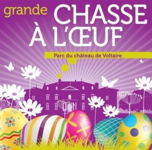 Grande chasse à l'oeuf, dimanche de Pâques © Ville de Ferney Voltaire, France