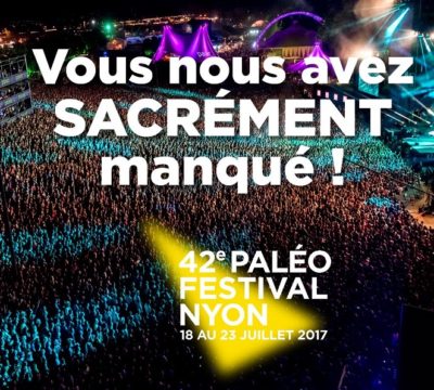 © 2017 Paléo Festival Nyon